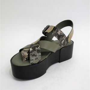 VIC MATIÈ LEATHER SANDAL VIC MATIE 1U7214D MILITARY Size 38